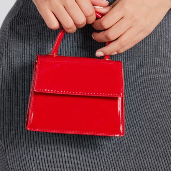 WINDSOR - Red Mini Tote Bag - Picture 2 of 5